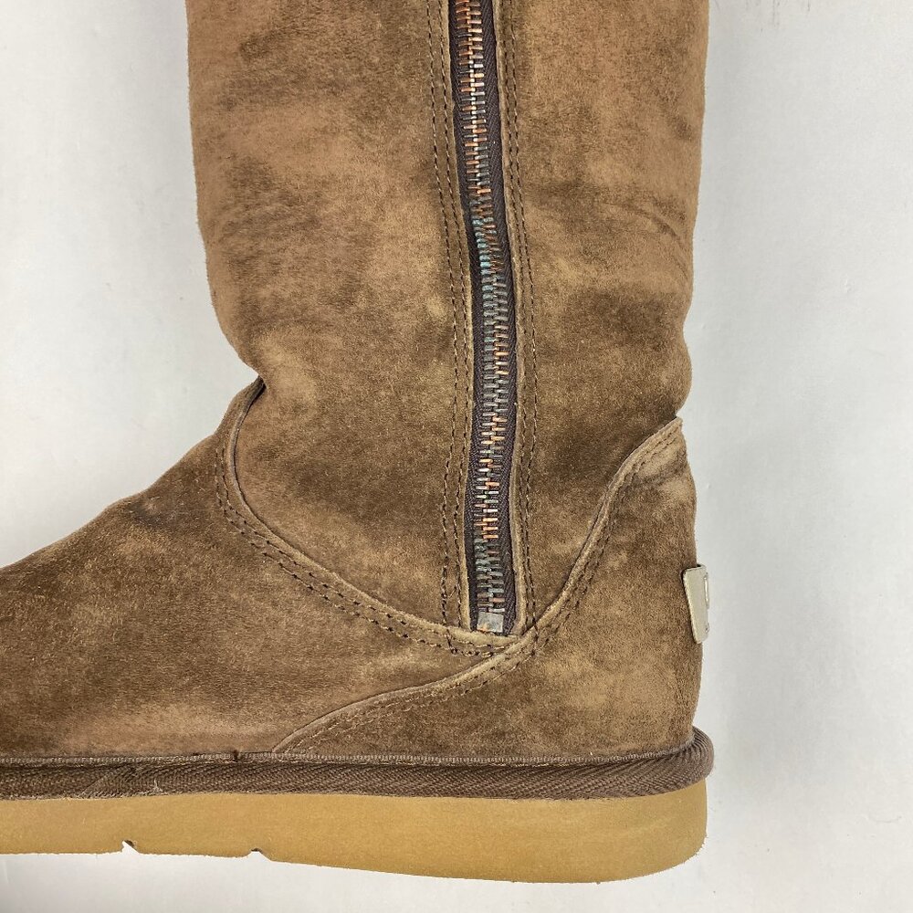Ugg Cargo III Suede Boots Brown Women's Size 6 - Picture 15 of 16